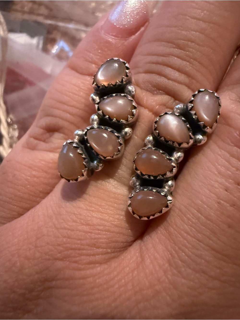 Sterling Silver Moonstone Ring